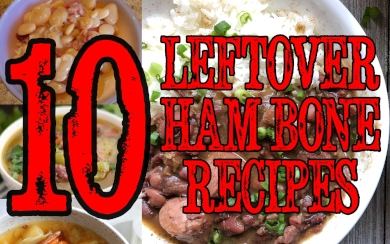 10 Leftover Ham Bone Recipes That You Will Love! A Variety of Recipes shared by Red Beans and Eric