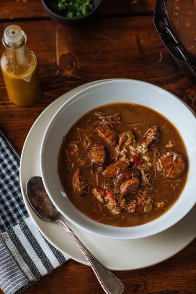 Chicken and Sausage Gumbo from Toups Meatery