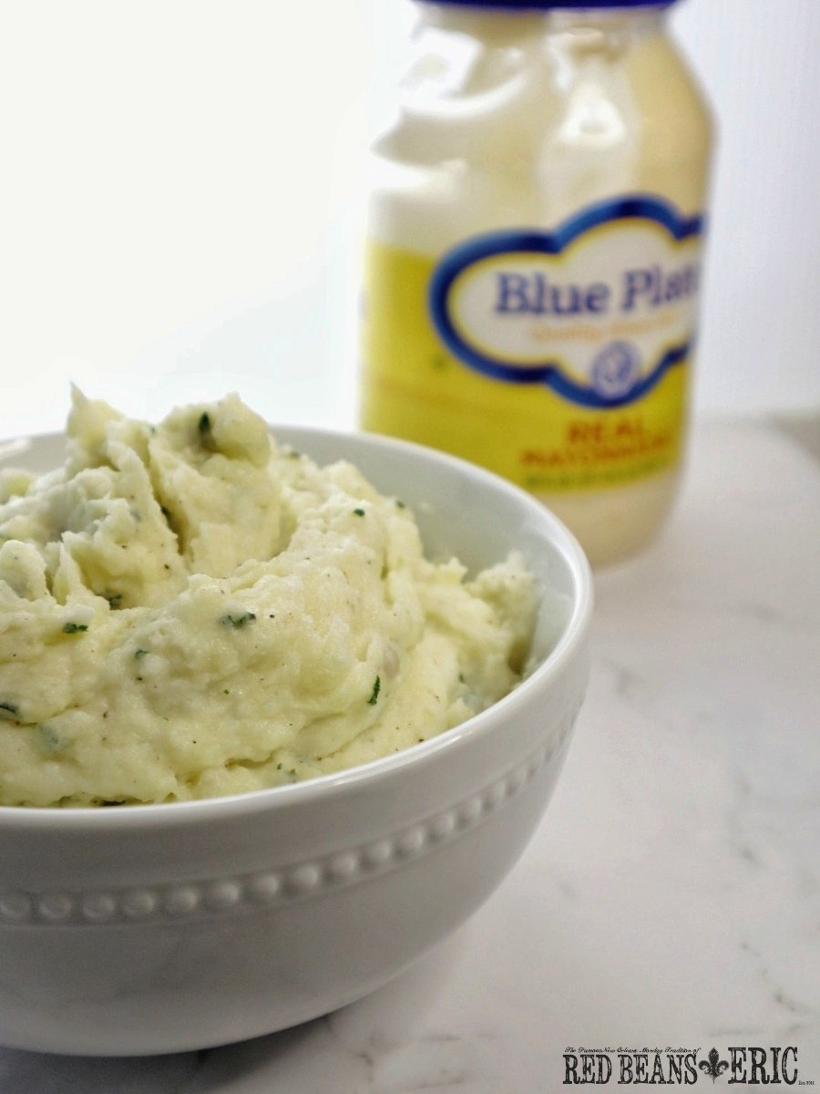 Creamy Mashed Potatoes with Mayonnaise Red Beans and Eric