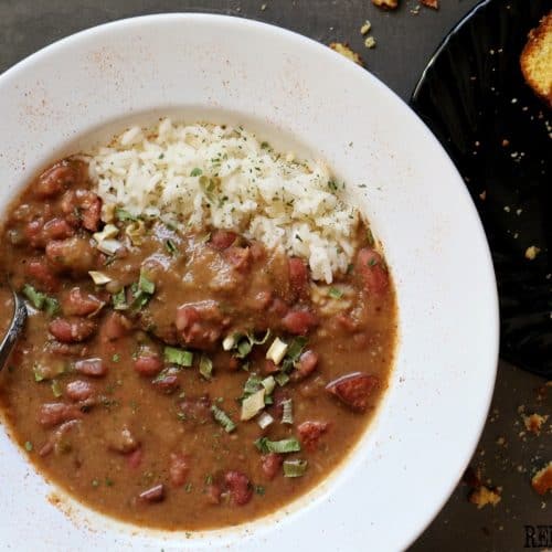 Best. Red Beans. And rice. Ever. Red Beans and Eric